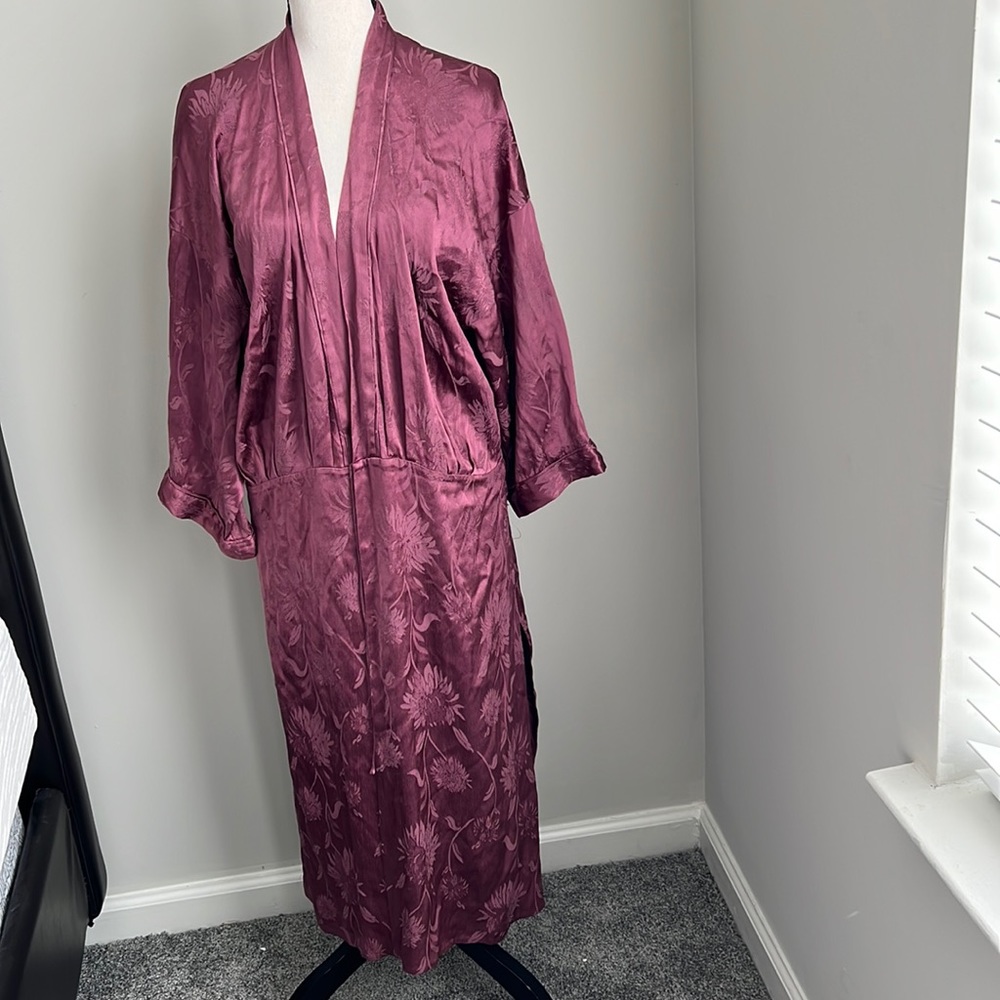 ZARA WOMEN Deep Rose 🌹 Kimono - S